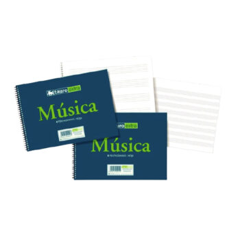Block de Música Cuarto 8 Pentagramas 2,5