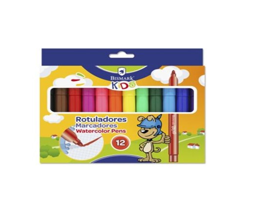 Rotuladores_12colores_jumbo Rotuladores Kids 12 Colores
