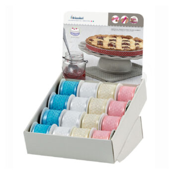 Expositor 16 Cintas Pastel 4,5 cm x 2 m