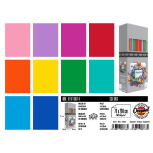 Rollos Colores 70 x 200 cm
