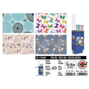 Rollos Todo Año 100 x 300 cm