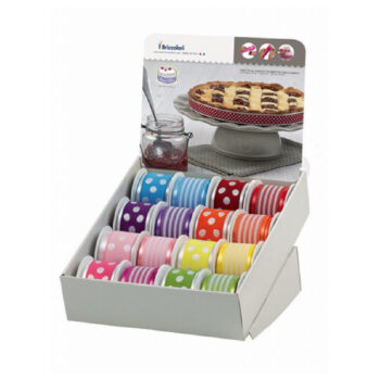 Expositor 16 Cintas Pastel 4,5 cm x 2 m