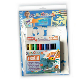 Playcolor Textil + Plantilla Niño