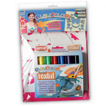 Playcolor Textil + Plantilla Niña