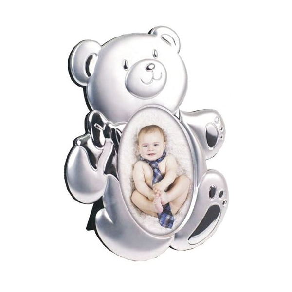 Portafoto Plateado 9 x 13 cm