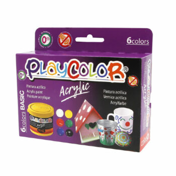Playcolor Acrylic Basic 40 ml 6 Colores