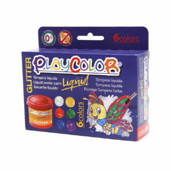 Playcolor Liquid Glitter 40 ml 6 Colores