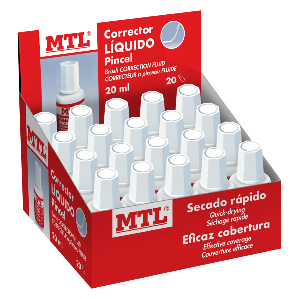 30273 Corrector Líquido Bote con Aplicador Pincel