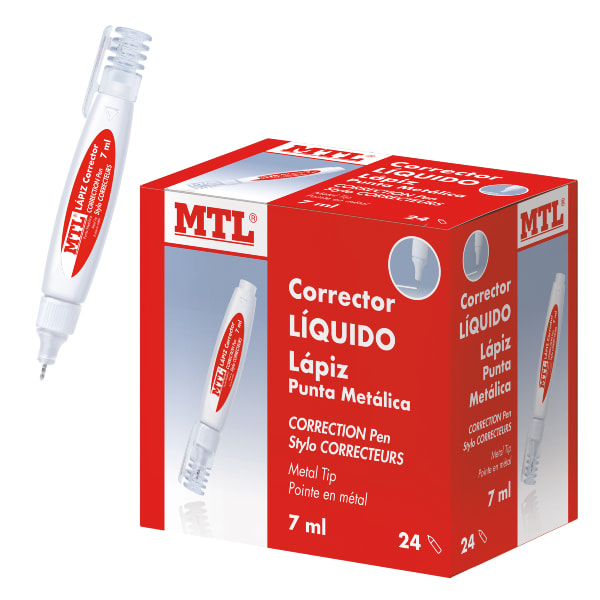 30274 Corrector Líquido Tipo Lápiz de 7 ml