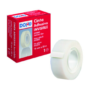 Cinta Adhesiva Invisible 19 mm x 33 m
