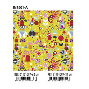 IN1501-A Papel de Regalo Bobinas Basika 62 cm (IN1501-A)