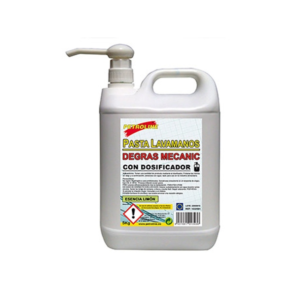 Pasta de Manos Degras Con Dosificador 5 kg