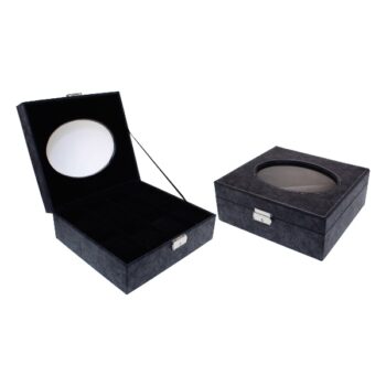 Relojero de 8 Negro Aguas