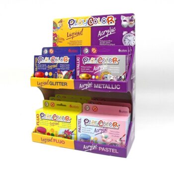 Expositor Playcolor Liqüid / Acrylic 40 ml