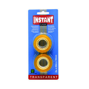 Cinta Adhesiva Transparente 33 m x 19 mm