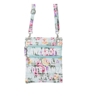 Bolso Pasaporte Degrade Lanzarote Celeste/Blanco/Multi.
