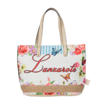 Bolso Normal Vintage Lanzarote Flowers