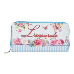 BS1013-A Billetero Vintage Flowers Lanzarote Blanco