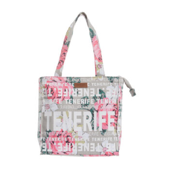 Bolso 25 x 25 Flowers Tenerife Beige