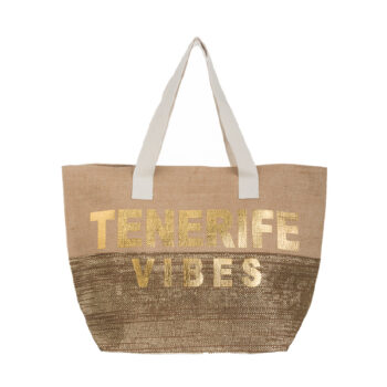 Bolso Playa Vibes Tenerife Marrón