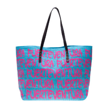 Bolso Paper Fuerteventura Azul/Fucsia