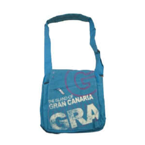 Bolso Hombre Gran Canaria Azul/Beige
