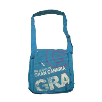 Bolso Hombre Gran Canaria Azul/Beige