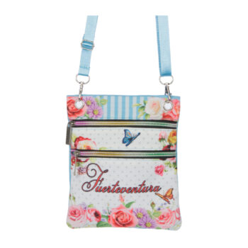 Bolso Pasaporte Vintage Fuerteventura Blanco