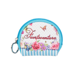 BS984-A Monedero Redondo Vintage Fuerteventura Blanco