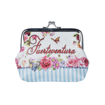 Monedero Grande Vintage Fuerteventura Blanco