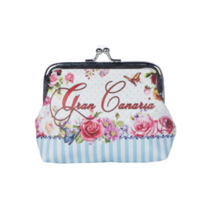 BS998-A Monedero Grande Vintage Gran Canaria Blanco