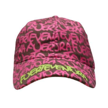 Gorra Neón Fuerteventura Marrón/Fucsia/Verde