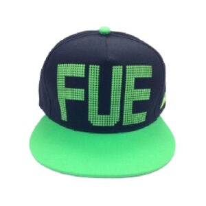 CS348-D Gorra Flat Fuerteventura Negro/Lima