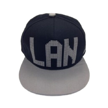 Gorra Flat Lanzarote Negro/Gris