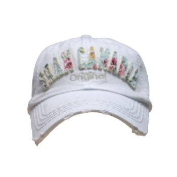 Gorra Flowers Gran Canaria Blanca