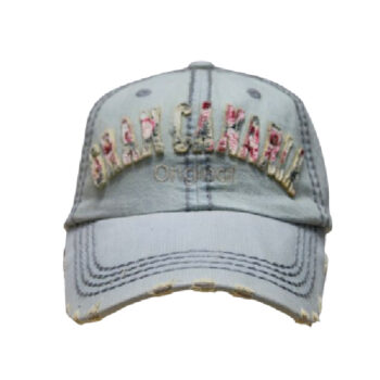 Gorra Flowers Gran Canaria Celeste