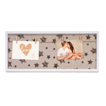 Portafotos Madera 2 Fotos