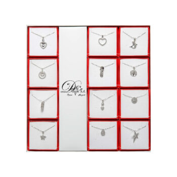 Set 12 Colgantes Plata