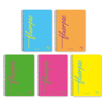 Block Tapa Propileno Fluorescente Tamaño Folio