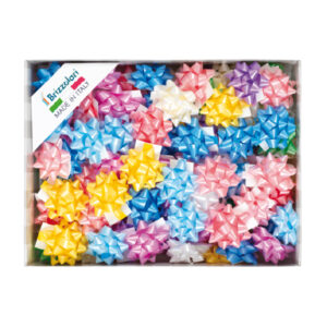 001880 Expositor 70 Estrellas Colores Lisos 19 MM