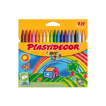 Ceras Plastidecor 18 colores