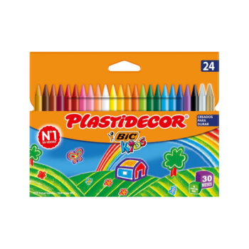 Ceras Plastidecor 24 colores