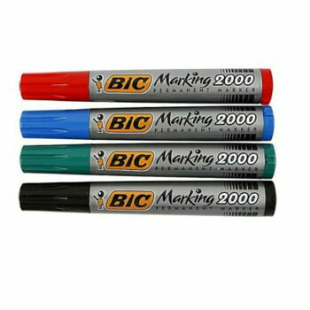 Marcador Bic Permanente Color Azul