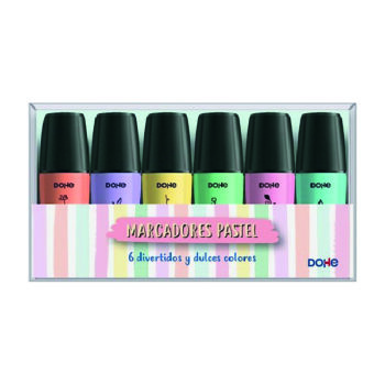Marcadores Fluorescentes Pastel Normal