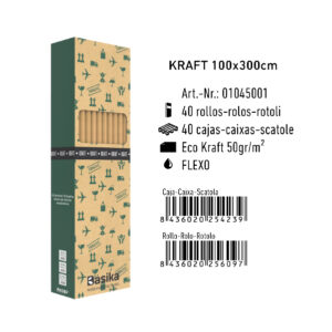 Rollos Kraft 100 x 300 cm