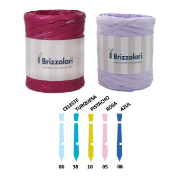 Rafia Tonos Pastel 200 metros Color Azul Marino