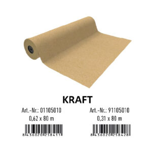 Mesa de trabajo 63 Bobina Kraft 31 cm x 80 m
