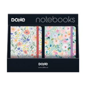 10769 Expositor Sobremesa 12 Cuadernos A5 Flowers