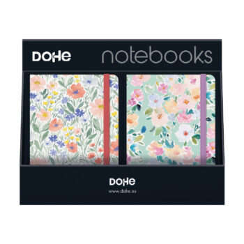 Expositor Sobremesa 12 Cuadernos A5 Flowers