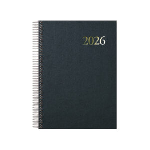 Agenda Segovia Espiral Color Negro